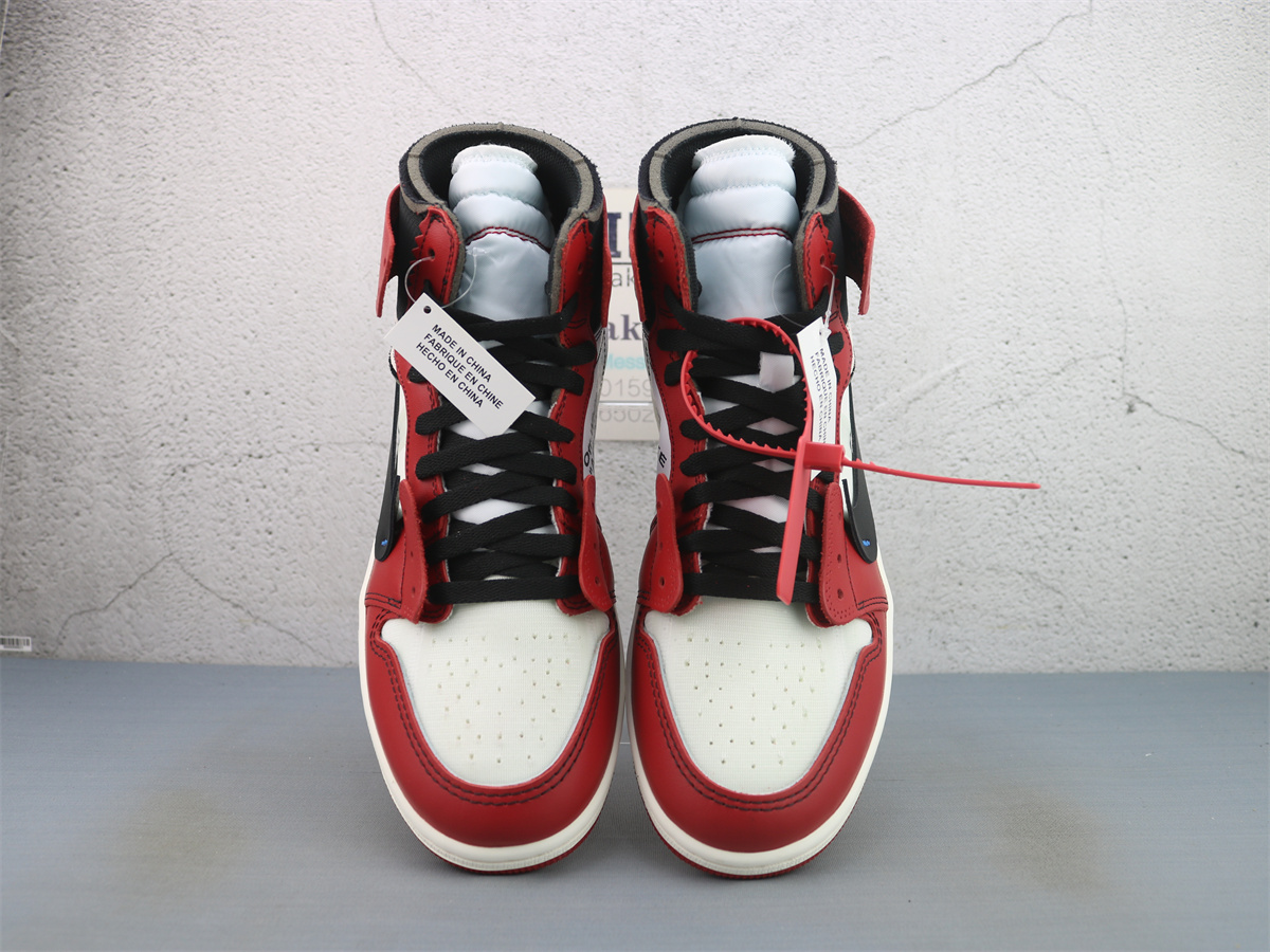 LJR Batch OFF-WHITE x Air Jordan 1 Retro High Chicago AA3834 101
